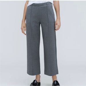Everlane The Wide Leg Dream Pant in Gray Size Medium